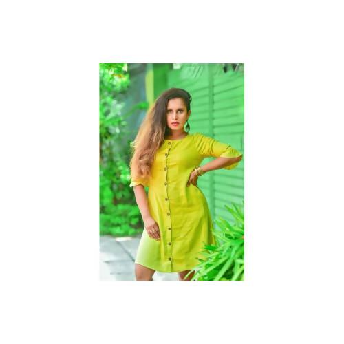 Square Neck Dress