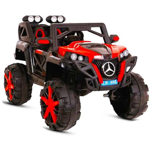 Mercedes Benz Rechargeable Motor Jeep (with Remote) - 6 Motor with Swing Function (MB-6)