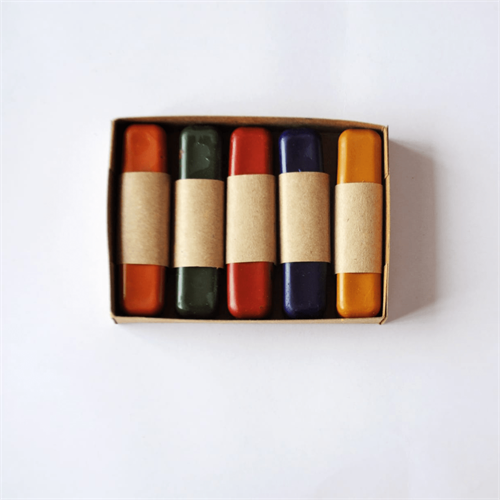5-Piece All Natural 0026 Non-Toxic Handmade Beeswax Oil Pastels