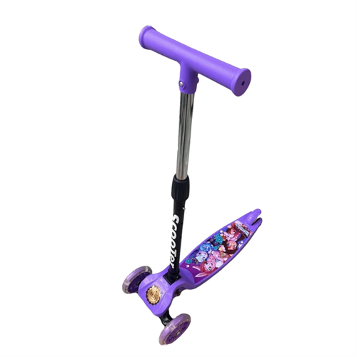 Folding Scooter with Adjustable Heights - Perfect for Kids Aged 2-6