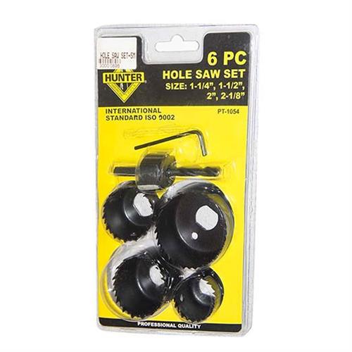 Hole Saw Set (6Pc)