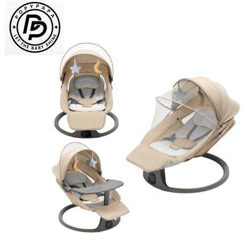 POPY PAPA 5-in-1 Baby Electric Swing (0-3 Years)