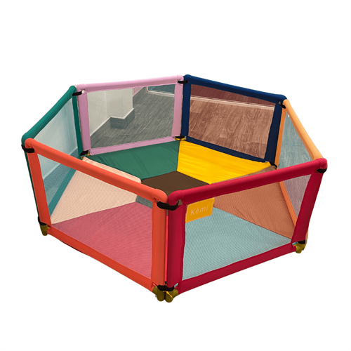 Standard 6 Panel Playpen with Mattress+25 Balls