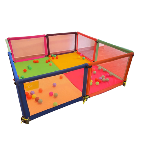 Standard 8 Panel Playpen with Mattress+50 Balls