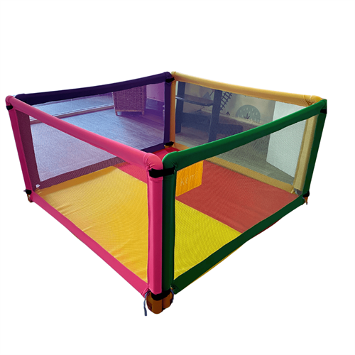 Deluxe 4 Panel Playpen with Mattress + 25 Balls