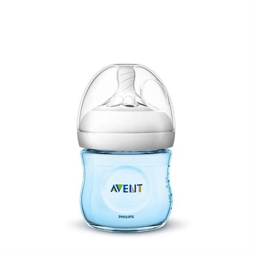 Philips Avent Natural Baby Bottle - 125 ML Blue (SCF692/13)