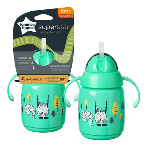 Tommee Tippee Superstar Training Straw Cup 6m+ (300ml)