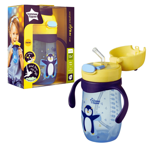 Tommee Tippee Weighted Straw Cup With Handle 300ml