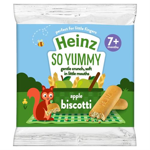 Heinz Apple Biscotti Snack 60g 7 Month+