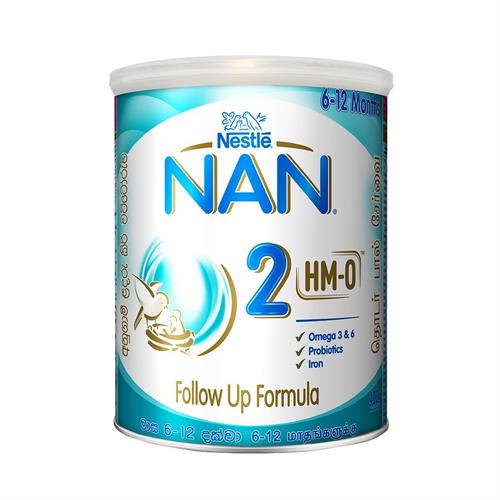 Nestle NAN 2 HMO Follow Up Formula with Iron -6-12 Months, 400g Tin