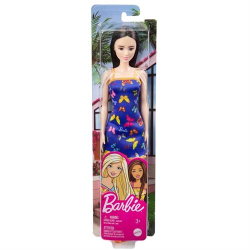 Barbie Doll with Blue Butterfly Dress (T7439-HBV06)