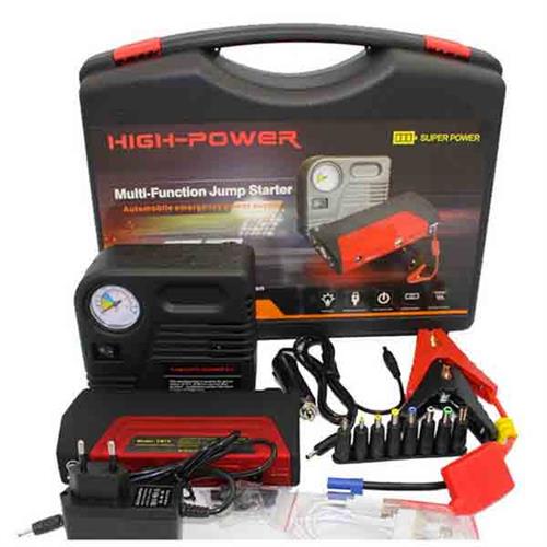 High-Power 50800mAh Portable Car Jump Starter 0026 Air Compressor