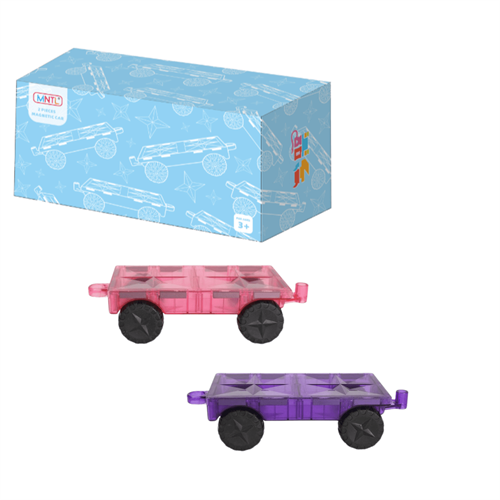 MNTL 2 Pieces of Magnetic Car 3+