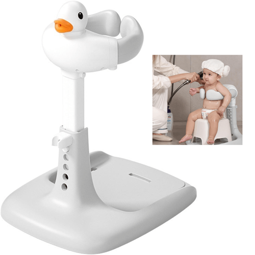 Adjustable Height Baby Shower Stand with Anti-Slip Base