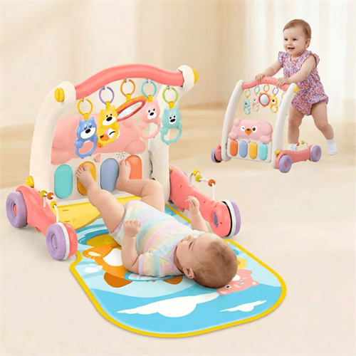 Huanger 2 in 1 Baby Piano Fitness Rack 0026 Activity Walker (HE0613)