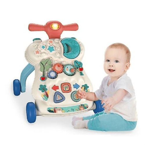 Baby Activity Push Walker - Sit-to-Stand Learning Walker