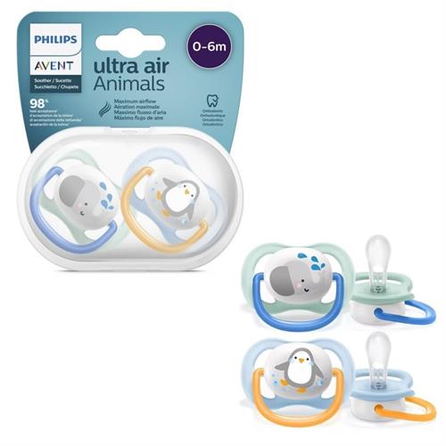 Philips Avent Ultra Air Pacifier 0-6 months (SCF080/05)