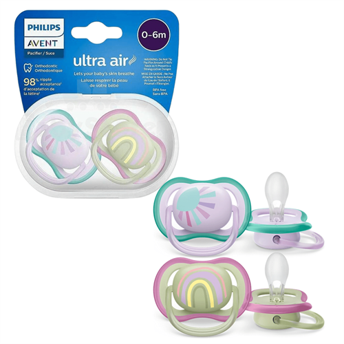 Philips Avent Ultra Air Pacifier 0-6m (SCF085/59)