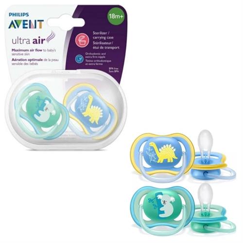 Philips Avent Ultra Air Pacifier 18 months + (SCF349\/10) - Blue