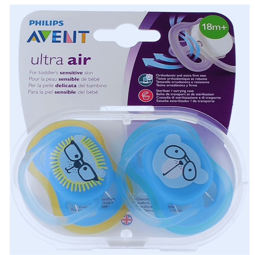 Philips Avent Ultra Air Pacifier 18+ Months (SCF349/13)