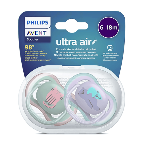 Philips Avent Ultra Air Pacifier 6-18 Months (SCF085/18)