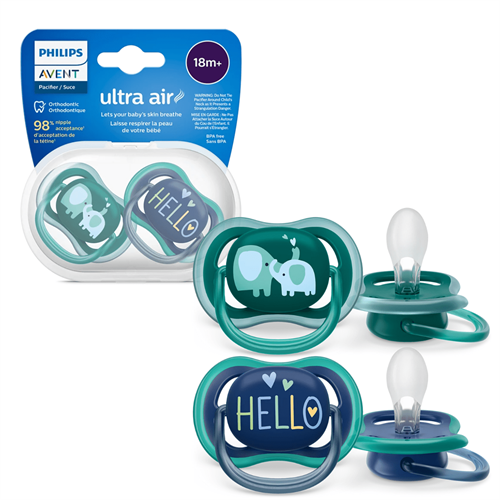 Philips Avent Ultra Air Pacifier SCF349\/18 18 Months+