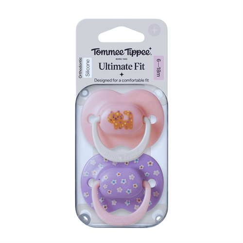 Tommee Tippee Decorated Ultimate Fit Girl Soother 6 18 Months (433652)