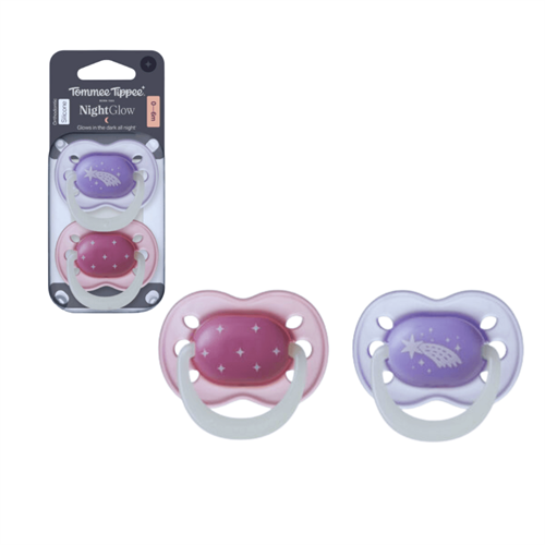 Tommee Tippee Night Time Soother 0-6m -433662