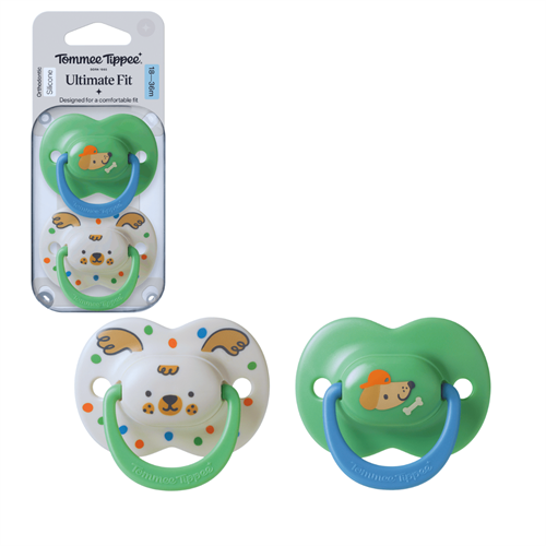 Tommee Tippee Ultra Fit Decorated Soother 18-36m -433657 (Boy)