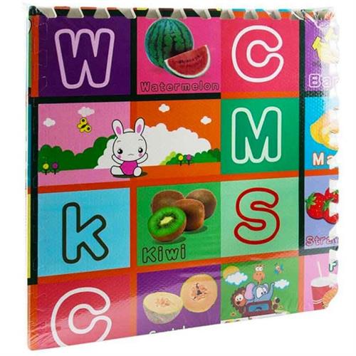 4ft x 4ft Childrens Play Mat \/ Eva Foam Mattress - Alphabet 0026 Numbers