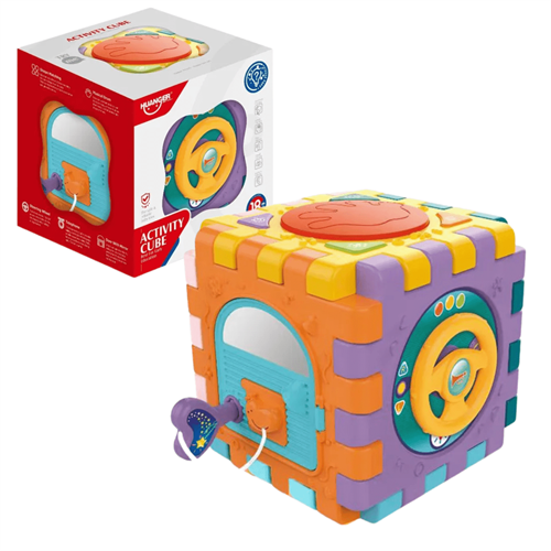 Baby Toys Activity Cube STEM Toy for 18+ Months