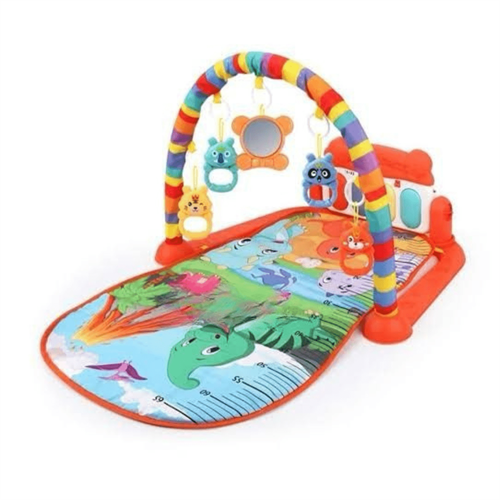 Colorful Baby Play Gym with Piano 0026 Hanging Toys (116-19)