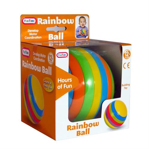 Funtime Rainbow Ball Activity Toy