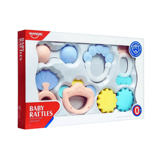 Huanger Baby Rattle 6-Piece Set (0m+)