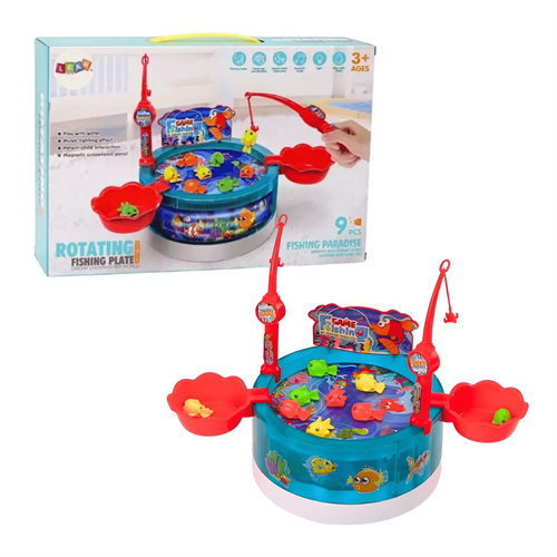 Magnetic Rotating Fishing Game 3+
