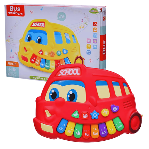 Musical Piano Baby Toy Bus (3+ Years)