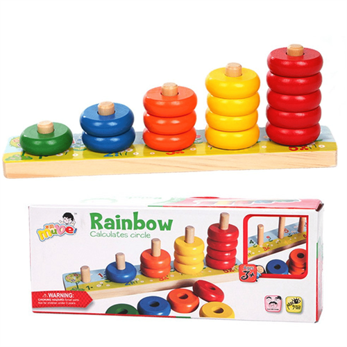 Rainbow Calculates Circle (3+)