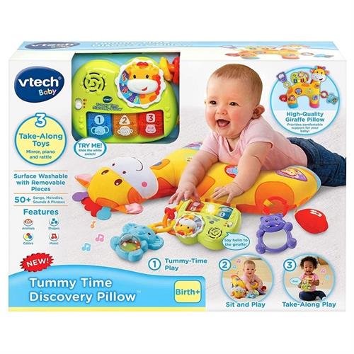 VTech Tummy Time Discovery Pillow