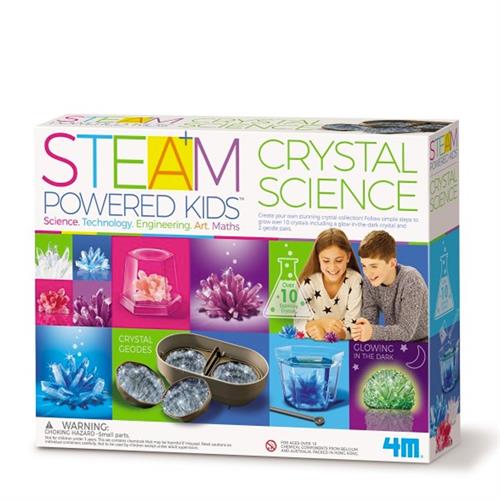4M-Steam Powered Kids Crystal Science