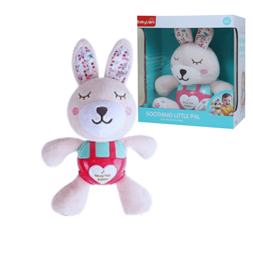 Babylioni Soothing Little Pal Plush Bunny Toy 6m+