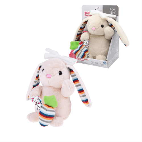 Plush Bunny Music Box Cuddly Toy 18m+