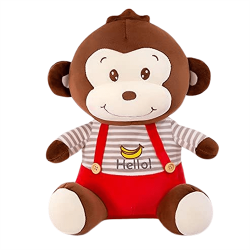 Banana monkey soft plush toy 29cm