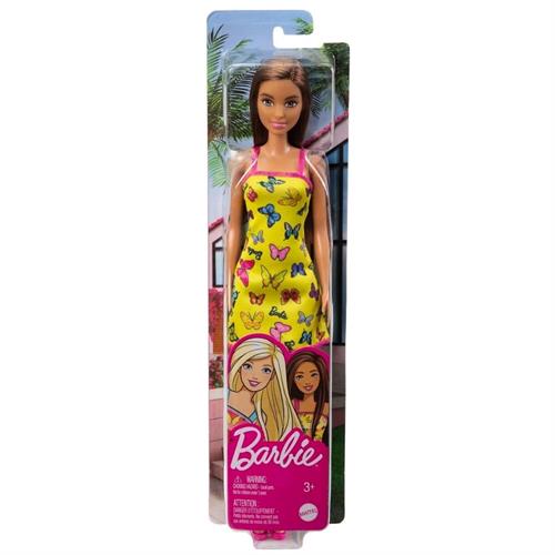 Barbie Doll with Yellow Butterfly Dress (T7439-HBV08)