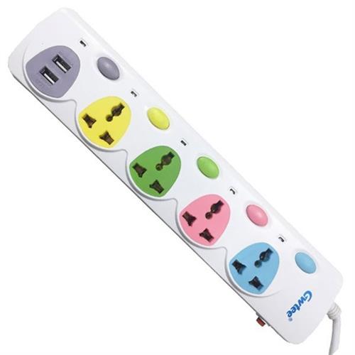 Extension Socket \/ Power Strip (4 Sockets \/ 2 USB)