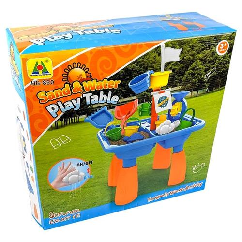 Sand and Water Table With Accessories - Square