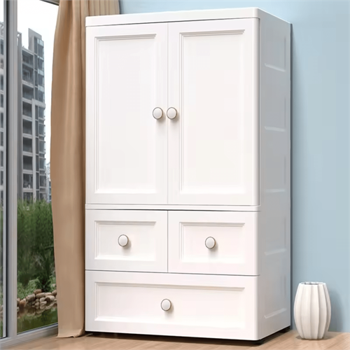 Baby Modern Drawers\/Wardrobe D6523-White