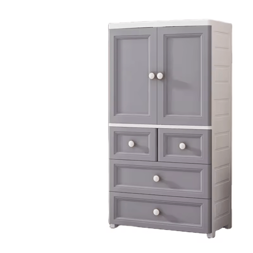 Baby Modern Drawers\/Wardrobe E6524-Grey