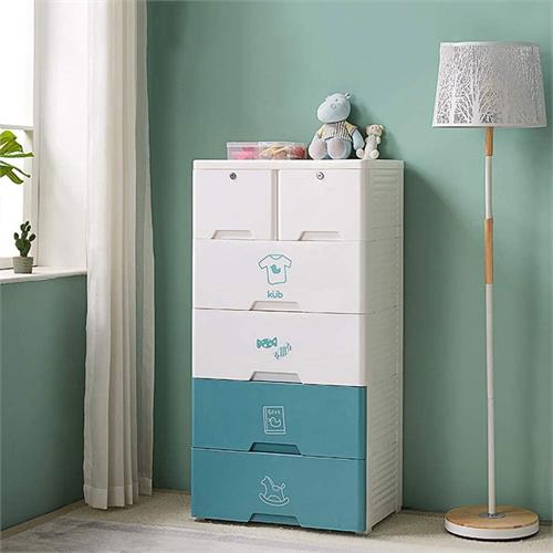Baby Storage Cupboard (with 2 Lockable Drawers)