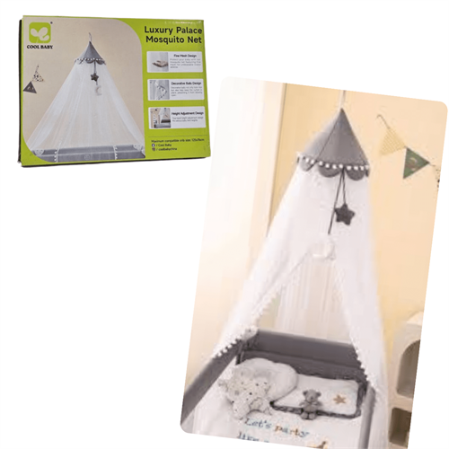 Cool baby luxury palace mosquito net -beige colour