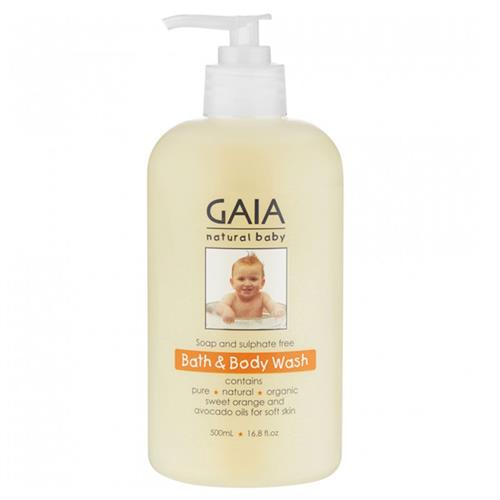 GAIA Natural Baby Bath 0026 Body Wash